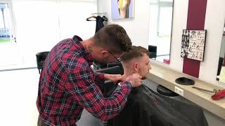 Männerhaarschnitt alles erklärt Haare schneiden ganzer Haarschnitt Tutorial Fade Cut [upl. by Hepsibah]