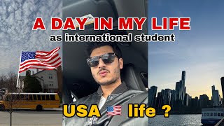 A DAY IN MY LIFE AS INTERNATIONAL STUDENT IN AMERICA 🇺🇸  MY LAST SEMESTER  STUDENT LIFE [upl. by Eiramnna219]