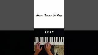 This is so EASY piano challenge great balls of fire [upl. by Agate]