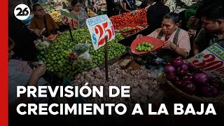 Previsión de crecimiento a la baja de Latinoamérica en 18 para este año [upl. by Leeke482]