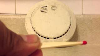 The joys of smoke alarm testingGONE WRONG Bloopers [upl. by Nettirb]