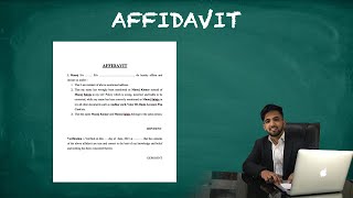 What is Affidavit  How to make Affidavit  FORMAT  USES AND DRAFTING  GO LEGAL  LEGAL TIPS [upl. by Oflunra]