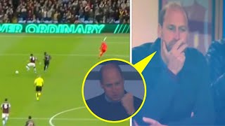 Prince William REACTION to Jhon Duran Goal vs Bayern Munich 🤯 [upl. by Pressman]