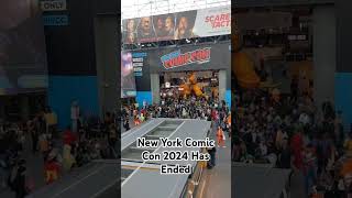 New York Comic Con 2024 Has Ended shorts [upl. by Sims237]