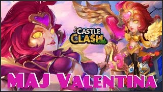 Castle Clash UPDATE VALENTINA TOTEM amp FONCTIONS Duo avec Gripsou [upl. by Boffa]