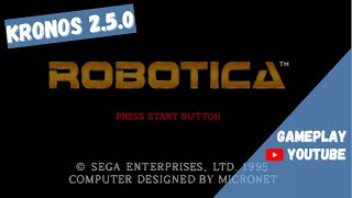 Robotica  Cybernation Revolt Europe Gameplay Sega Saturn Emulator [upl. by Ika944]