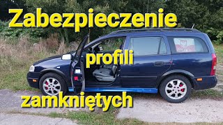 Zabezpieczanie antykorozyjne profili zamkniętych  wosk antykorozyjny  Opel Astra G DIESEL [upl. by Gunthar]