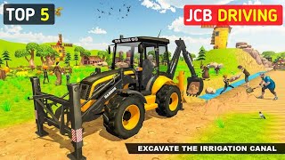 Top 5 jcb games for android  Best jcb games for android offline [upl. by Llenna446]