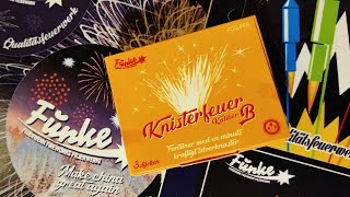 Knisterfeuer Cracklingfontän  Funke Fireworks [upl. by Egide888]