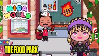 Miga Town My World  ⭐ NEW locations flea market amp food park ⭐ [upl. by Miranda]