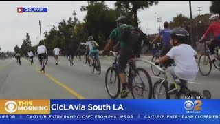 CicLAvia returns to South LA this week [upl. by Asyram]