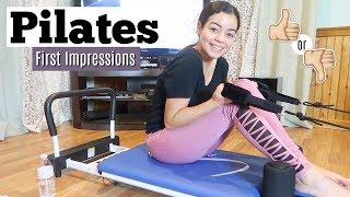 AEROPILATES REFORMER FIRST IMPRESSIONS  IS IT WORTH 400 [upl. by Airamasor381]