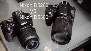 Nikon D5300 vs Nikon D5200 Comparison [upl. by Notserp]