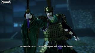 Samurai Warriors 5  Yoshimoto Imagawas Death English Subtitles [upl. by Aroled]