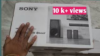 sony HTS20R Unboxing amp review  best budget home theatere [upl. by Einnok867]