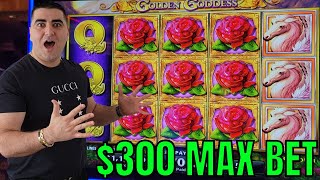 300 MAX BET MASSIVE JACKPOT On High Limit Slot Machine [upl. by Siderf891]