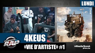 Planète Rap  4Keus quotVie dartistequot Lundi [upl. by Secnarfyram]