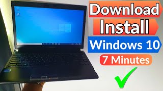 Download and Install WINDOWS 10 from Scratch on USB in 2024  Step by Step ✅ [upl. by Ilka]