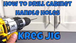 Kreg Cabinet hardware jig [upl. by Liane]