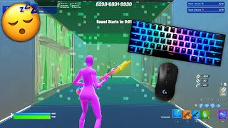 Anne Pro 2 ASMR Chill🤩 Piece Control 1v1🏆Satisfying Keyboard Fortnite [upl. by Jabez534]