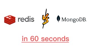 Redis vs MongoDB in 60 seconds [upl. by Enelam]