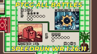 Former WR Pokémon TCG Speedrun All Battles With Bulbasaur amp Friends 12611 [upl. by Mlawsky]