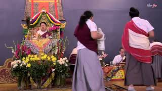 THROEMA TSHOGKHOR  Led by HH Kyabje Dungsey Garab Rinpoche NEW YORK CITY 2023 [upl. by Kralc]