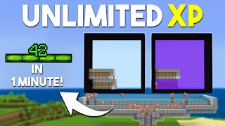 Best Gold XP Farm in Minecraft Bedrock 121 MCPEXboxPS4Nintendo SwitchWindows10 [upl. by Ahseikal]