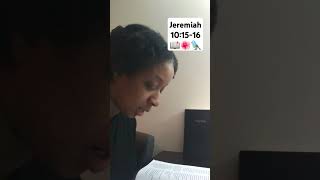 Jeremiah 101516 NKJV Idols and the True God [upl. by Aynnek925]