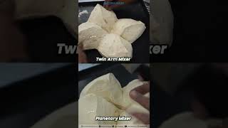 Twin Arm Mixer vs Planetary Mixer  Bakery Machine shorts roti mesinroti bread mesinbakery [upl. by Liahkim]