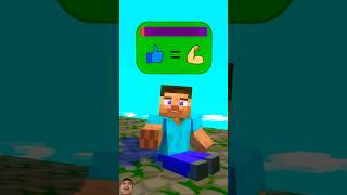 minecraft herobrine steve challenge monsterschool minecraftmemes animation memes trending [upl. by Engedus]