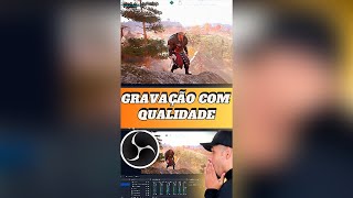 Como GRAVAR VÍDEOS com o OBS Studio  1080P Qualidade máxima [upl. by Pelletier543]