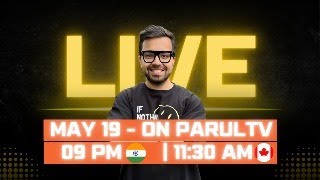 ParulTV Live QnA  Canada in 2024  May 19th [upl. by Fotinas753]