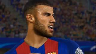 PES 2017 PS4 Gameplays PC trailer [upl. by Eimor]