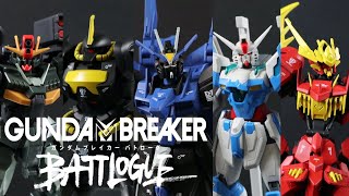 GUNDAM BREAKER BATTLOGUE  MY TOP 5 KITS [upl. by Ruzich]