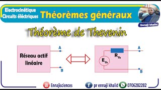 Théorème de Thevenin cours et exemple [upl. by Betta]