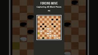 Forcing Move Capture All Black Pieces in Just 8 Moves shorts [upl. by Otrebron]