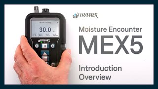 Tramex Moisture Encounter MEX5  Introduction Overview [upl. by Gnat]