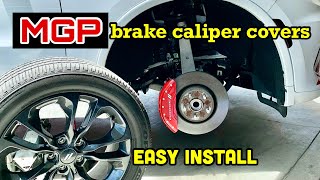 Installing Brake Caliper Covers  Quick and Easy [upl. by Acissev720]