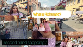 What is a Flohmarkt in Germany Visiting some Flohmärkte in Frankfurt Germany [upl. by Card]