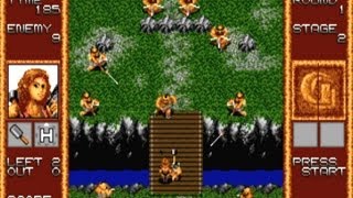 CGRundertow GAIN GROUND for Sega Genesis Video Game Review [upl. by Garihc]