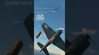 War Thunder Dogfight F8F1 vs A6M5 war thunder [upl. by Etsyrk]