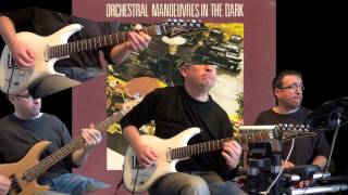 OMD  Souvenir guitar amp bass cover revisited [upl. by Hovey]