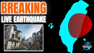 🔴 LIVE  CATASTROPHIC 74 EARTHQUAKE POSSIBLE TSUNAMI HITTING TAIWAN [upl. by Peyton217]