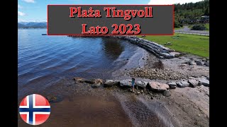 Tingvoll plaża  Lato 2023 [upl. by Ahsikyw]