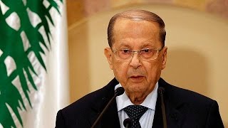 Libanon hat nach über zwei Jahren Vakanz neuen Präsidenten Michel Aoun vom Parlament…  world [upl. by Akeenat]