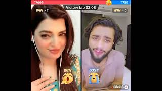 saba shah and sabzi waly new funny entertaining video tiktok live game [upl. by Nilrac]