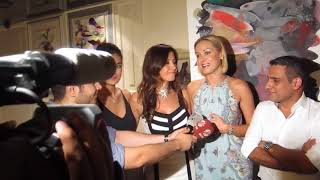 Kristanna Loken  Kanal D amp Beyaz TV interviews in Istanbul Turkey 2015 [upl. by Nelda147]