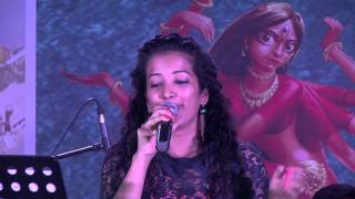 Beche Thakar Gaan  Sharmistha  UTSAB Durga Puja 2015 [upl. by Neeruan553]