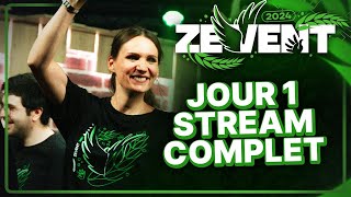 ZEVENT 2024 JOUR 1  Présentation donation goals visite IRL  STREAM COMPLET [upl. by Erdried]